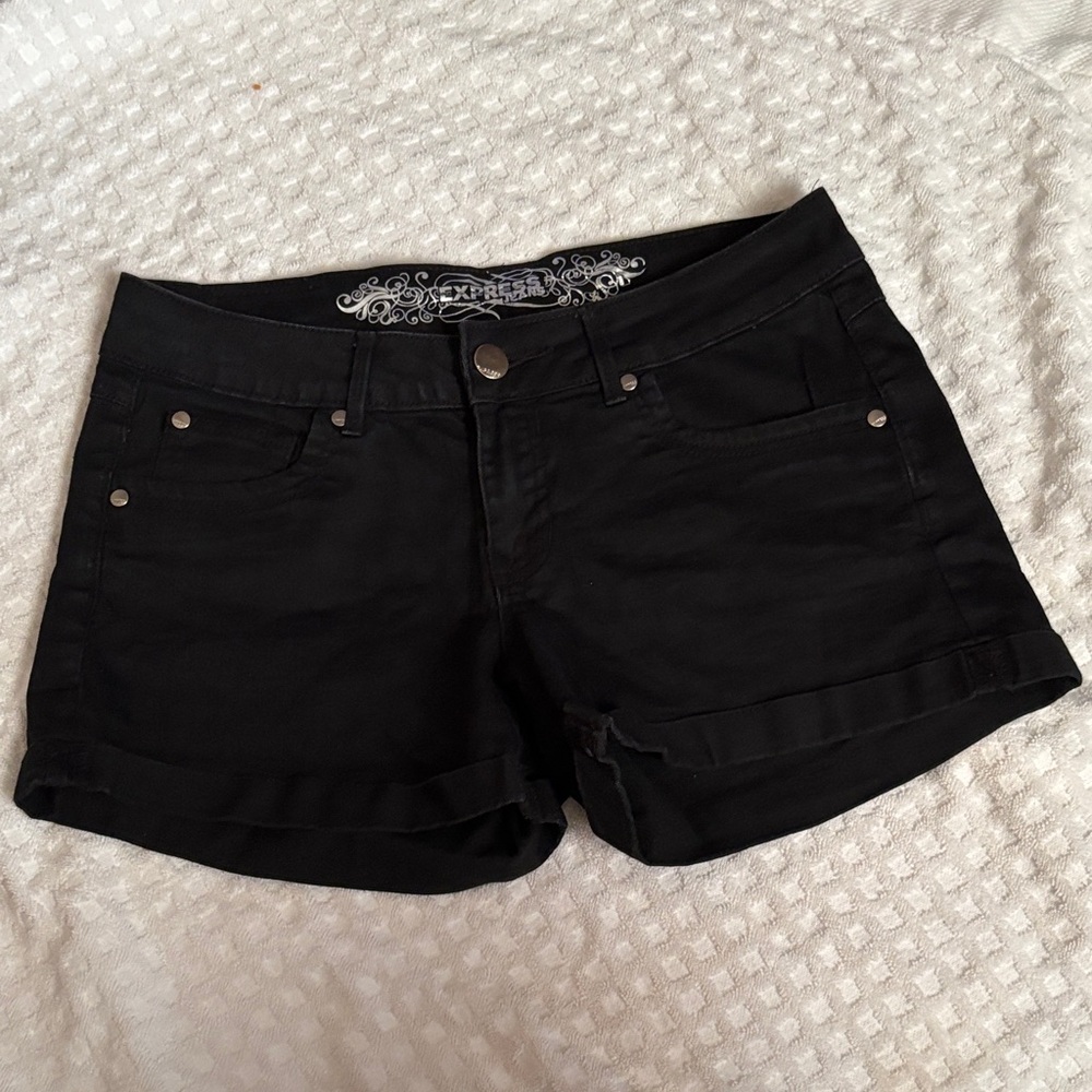 Express Black Jean Shorts‎ for Women